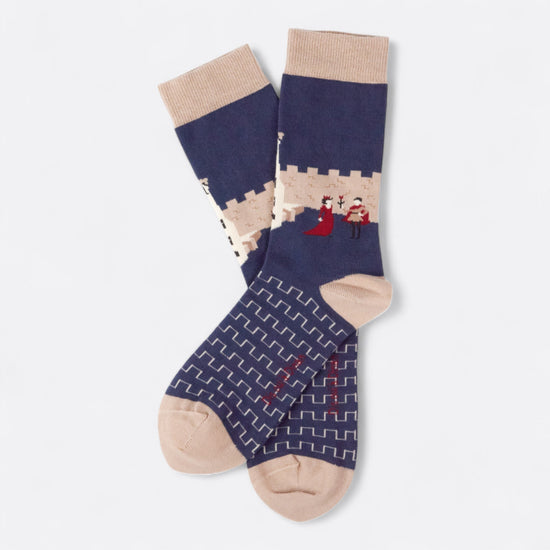Chaussettes fantaisie DIS OUI À DINAN Coton bio 1