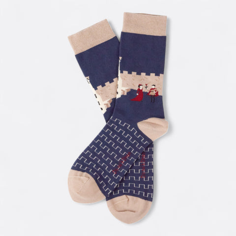Chaussettes fantaisie DIS OUI À DINAN Coton bio 1