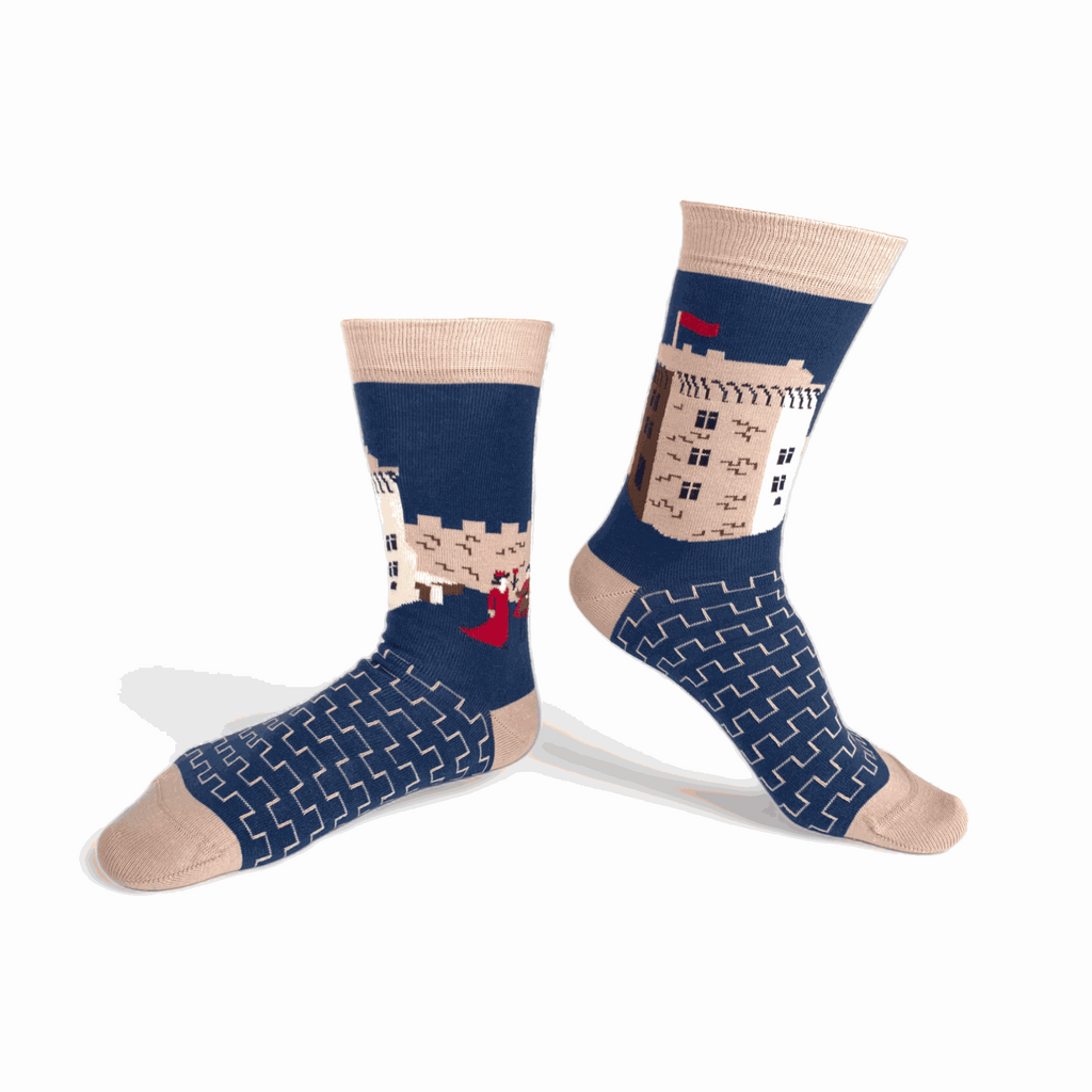 Chaussettes fantaisie DIS OUI À DINAN Coton bio 1