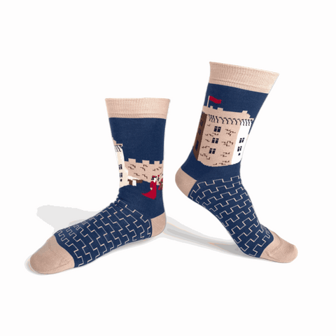 Chaussettes fantaisie DIS OUI À DINAN Coton bio 1