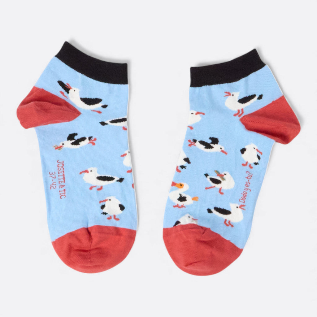 Chaussettes fantaisie DODO Y-ES TU ? COURTES Coton bio 1