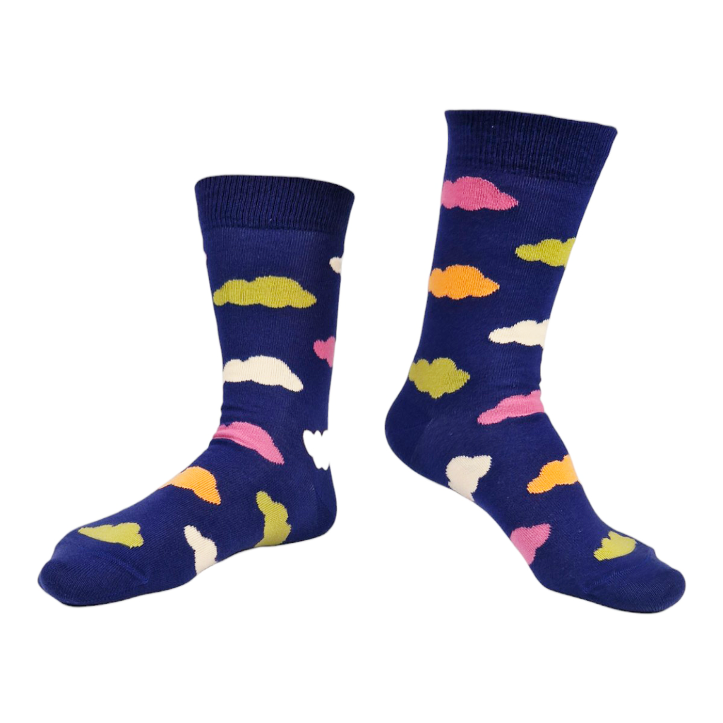 Chaussettes fantaisie DONNER LE SIGNAL Coton bio 1