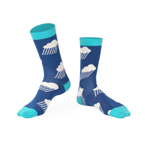 Chaussettes fantaisie DOUCHE D’ARGENT Coton bio 1