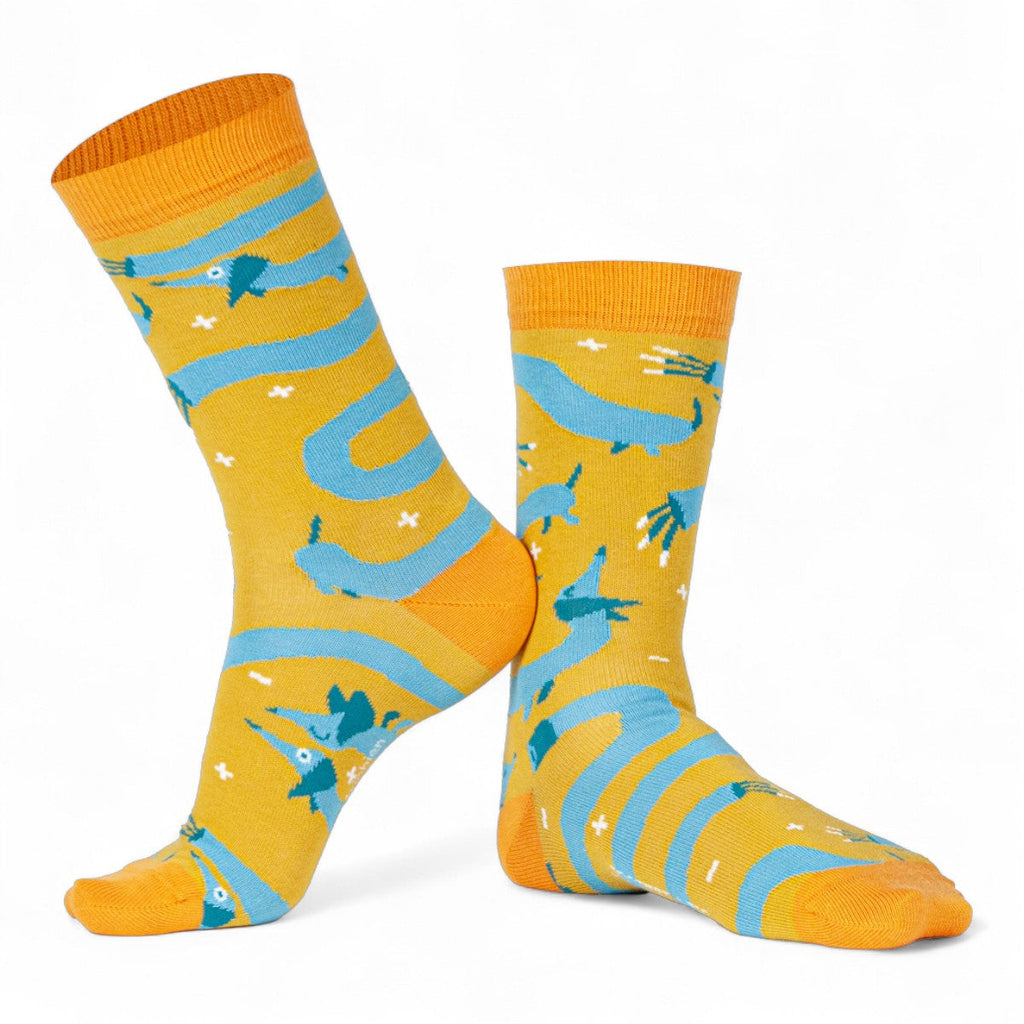 Chaussettes fantaisie ELECTRICHIEN Coton bio 1