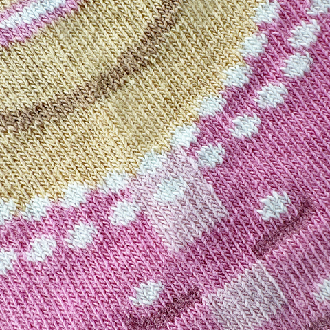 Chaussettes fantaisie ELISABETH Coton bio 3