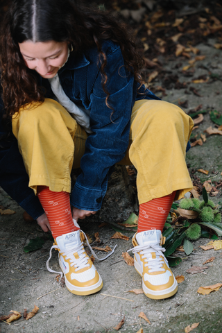 Chaussettes fantaisie EMPORTER PAR LA HOULE Coton bio 2