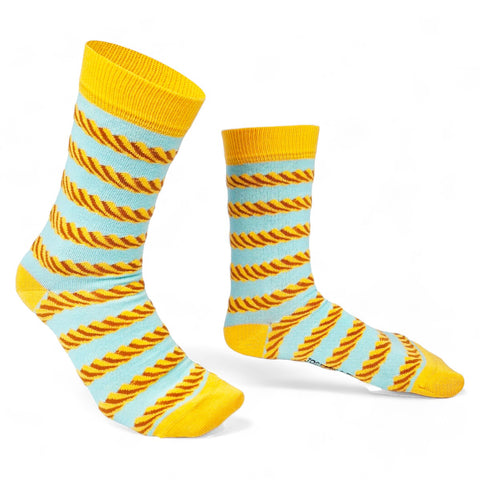 Chaussettes fantaisie EN AVOIR PLEIN LES PATES Coton bio 1