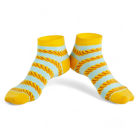 Chaussettes fantaisie EN AVOIR PLEIN LES PATES COURTES Coton bio 1