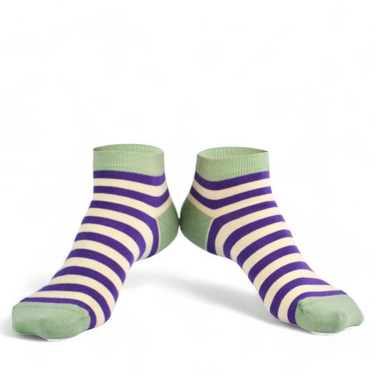 Chaussettes fantaisie EN FAIRE TOUT UN TIAN COURTES Coton bio 3