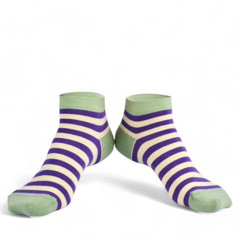 Chaussettes fantaisie EN FAIRE TOUT UN TIAN COURTES Coton bio 3
