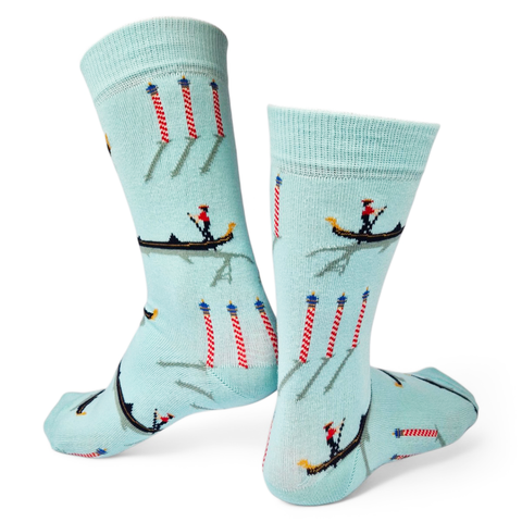 Chaussettes fantaisie EN TÊTE DE GONDOLE Coton bio 1