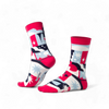 Chaussettes fantaisie ESPACE LIBRE Coton bio 5