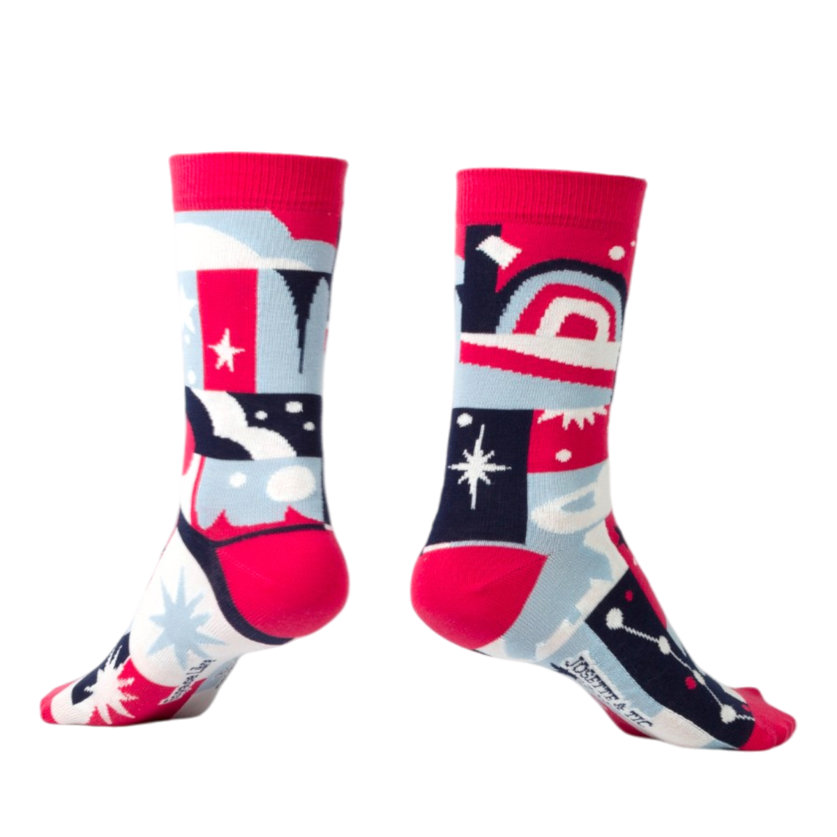Chaussettes fantaisie ESPACE LIBRE Coton bio 4