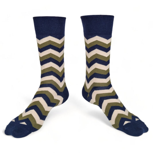 Chaussettes fantaisie ETRE AU SOMMET Coton bio 1