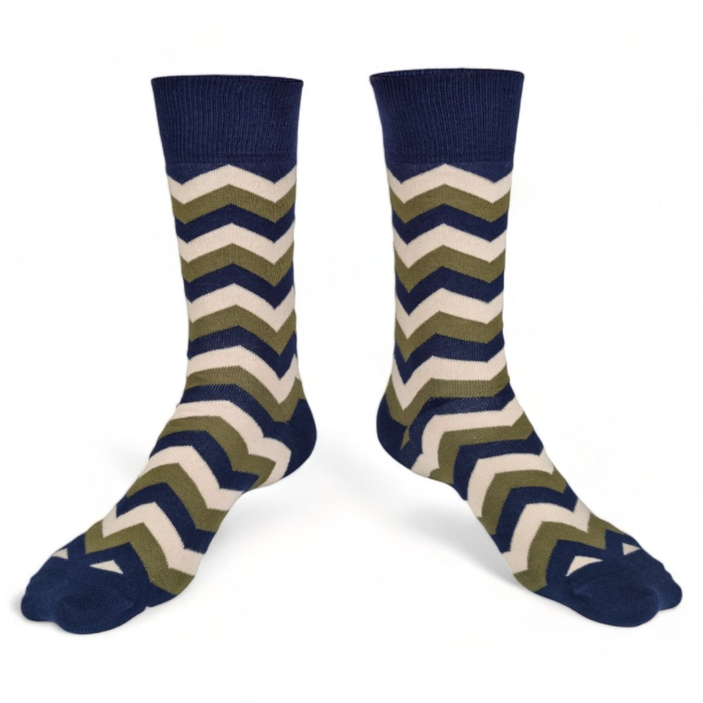 Chaussettes fantaisie ETRE AU SOMMET Coton bio 1