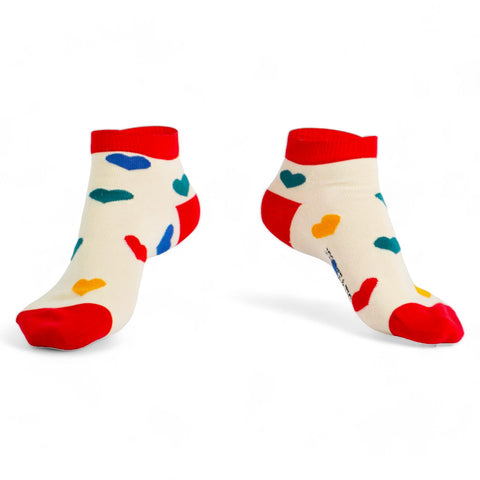Chaussettes fantaisie FAIRE LA PAIRE COURTES Coton bio 2