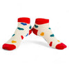 Chaussettes fantaisie FAIRE LA PAIRE COURTES Coton bio 1