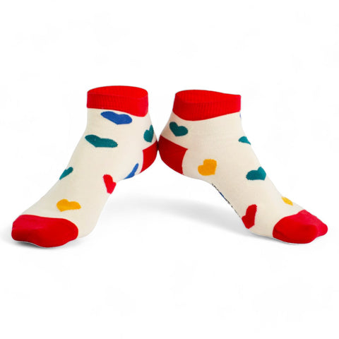 Chaussettes fantaisie FAIRE LA PAIRE COURTES Coton bio 1