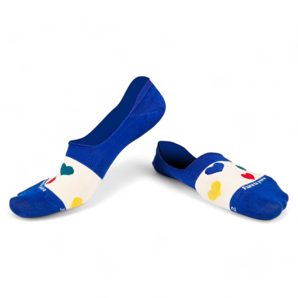 Chaussettes fantaisie FAIRE LA PAIRE INVISIBLES Coton bio 1