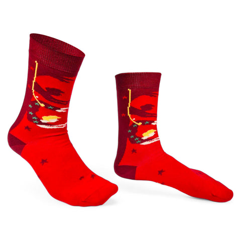 Chaussettes fantaisie FAIRE LE COCHON PENDU Coton bio 1