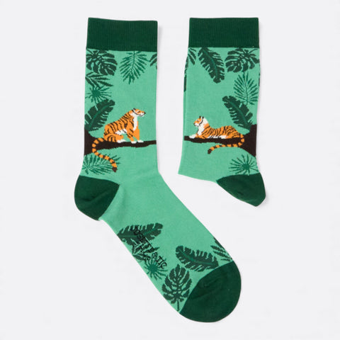 Chaussettes fantaisie FELINS POUR L’AUTRE Coton bio 3