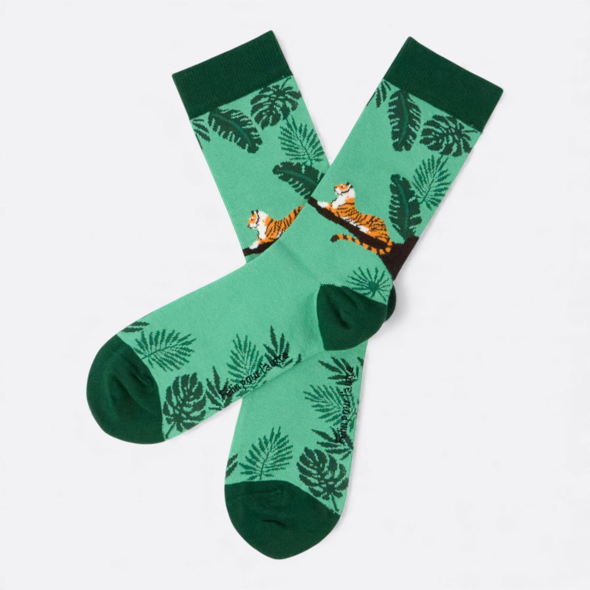 Chaussettes fantaisie FELINS POUR L’AUTRE Coton bio 2