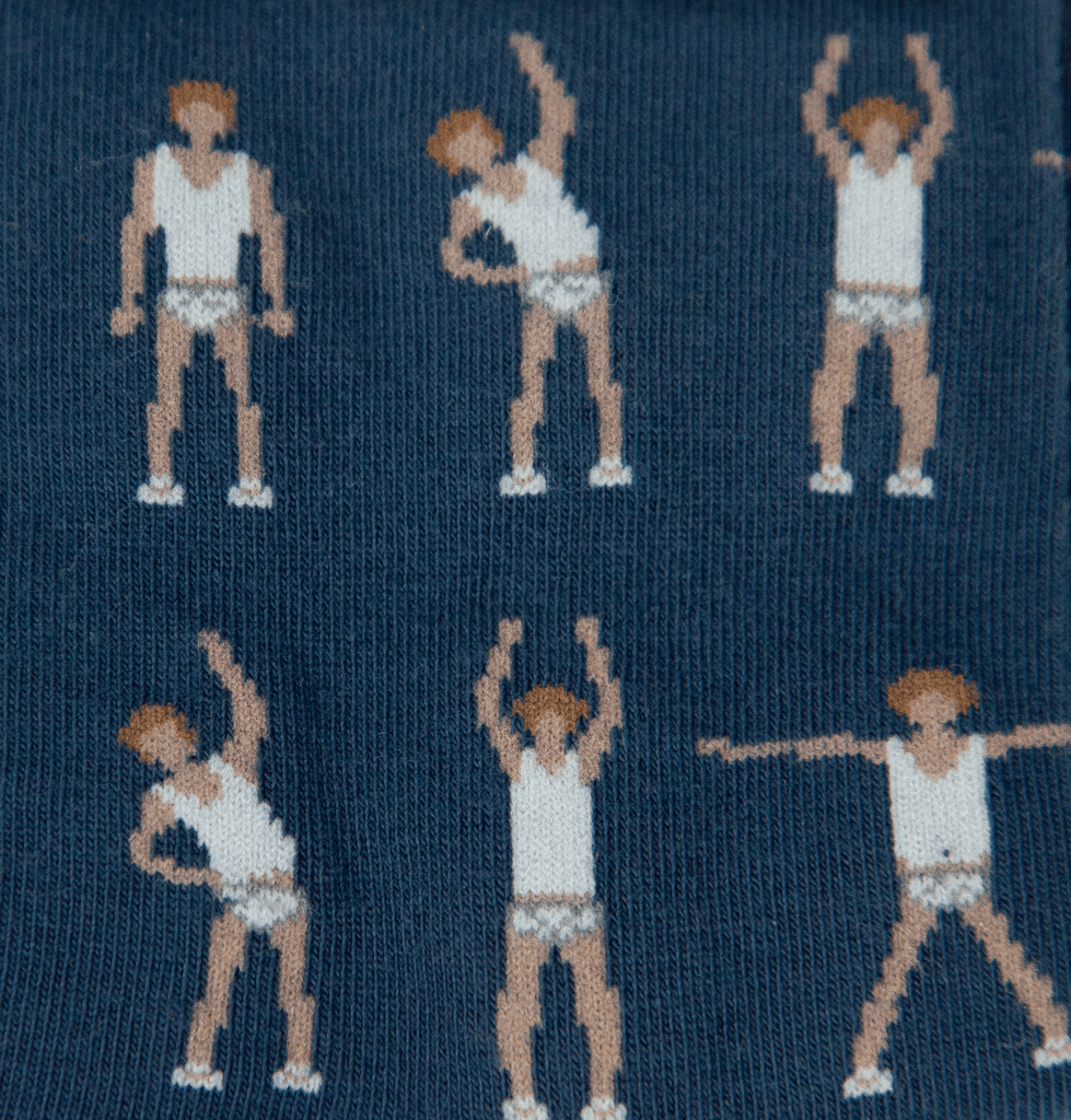 Chaussettes fantaisie FICHU FONDANT Coton bio 2
