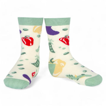 Chaussettes fantaisie FRAÎCHEUR PRINTANIÈRE BAMBINS Coton bio 1