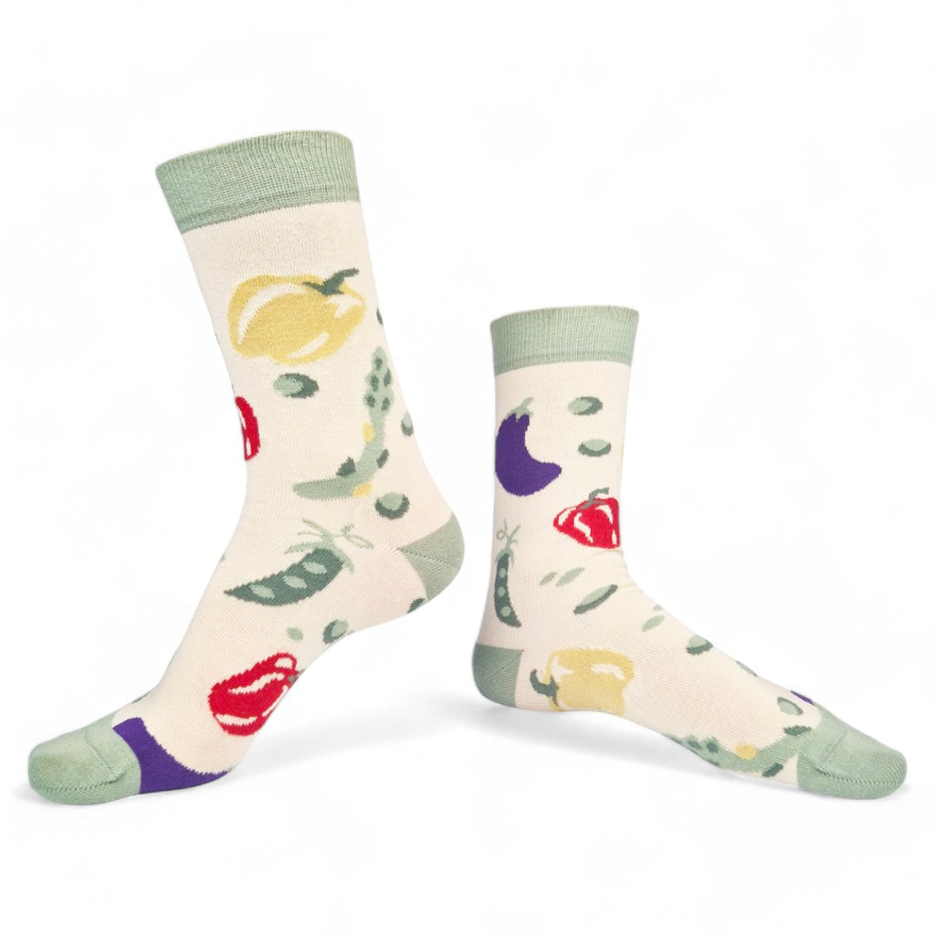Chaussettes fantaisie FRAÎCHEUR PRINTANIÈRE Coton bio 1