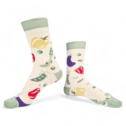 Chaussettes fantaisie FRAÎCHEUR PRINTANIÈRE Coton bio 1