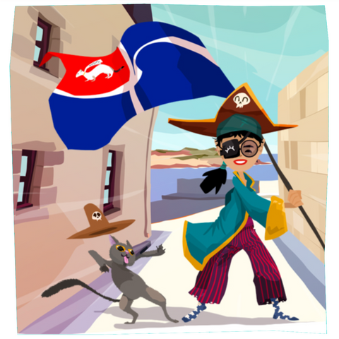 Chaussettes fantaisie GARDIEN D’EPAVE Coton bio 3