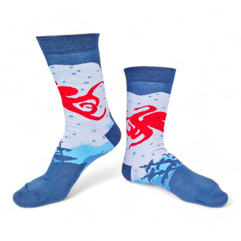 Chaussettes fantaisie GARDIEN D’EPAVE Coton bio 1