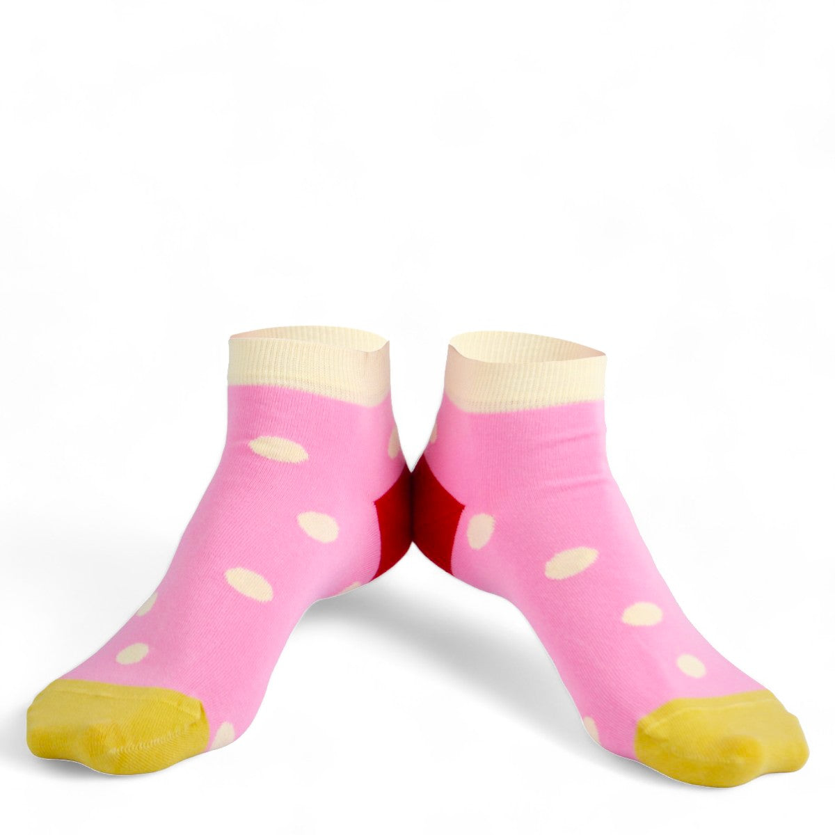 Chaussettes fantaisie GASPACHO DE FRAISES COURTES Coton bio 2