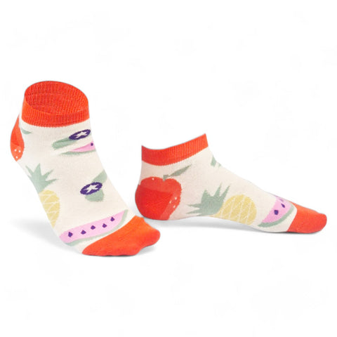 Chaussettes fantaisie GOÛTER VITAMINÉ COURTES Coton bio 1