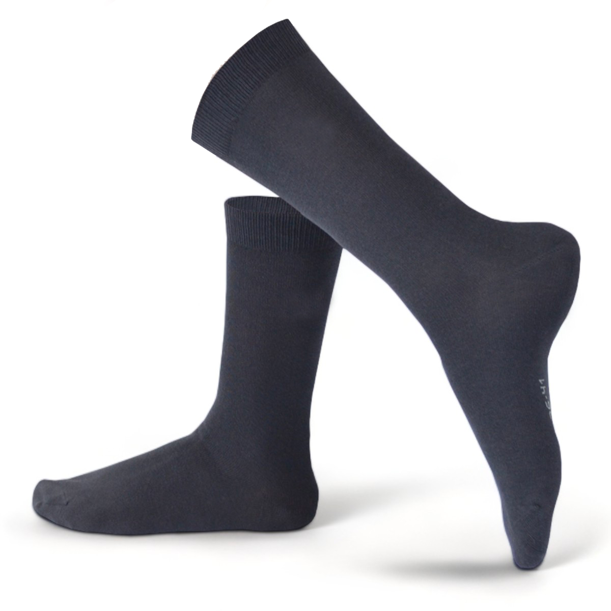 Chaussettes fantaisie GRIS AGE Coton bio 1