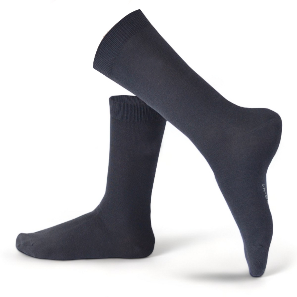 Chaussettes fantaisie GRIS AGE Coton bio 1