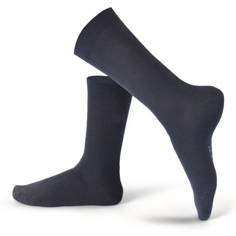 Chaussettes fantaisie GRIS AGE Coton bio 1