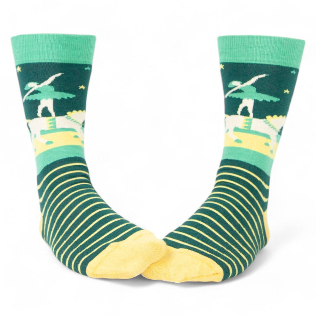Chaussettes fantaisie HAUTE VOLTIGE Coton bio 1