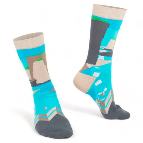 Chaussettes fantaisie HEIMAEY Coton bio 1
