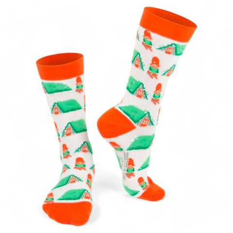 Chaussettes fantaisie HULDUFOLK Coton bio 1