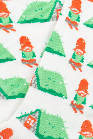 Chaussettes fantaisie HULDUFOLK Coton bio 3