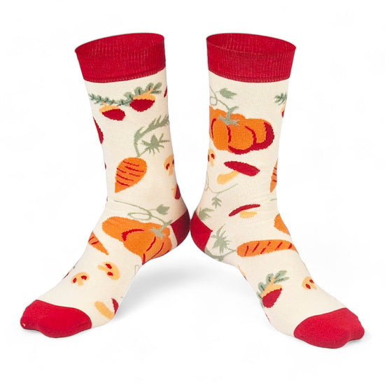 Chaussettes fantaisie JARDIN D’AUTOMNE Coton bio 2