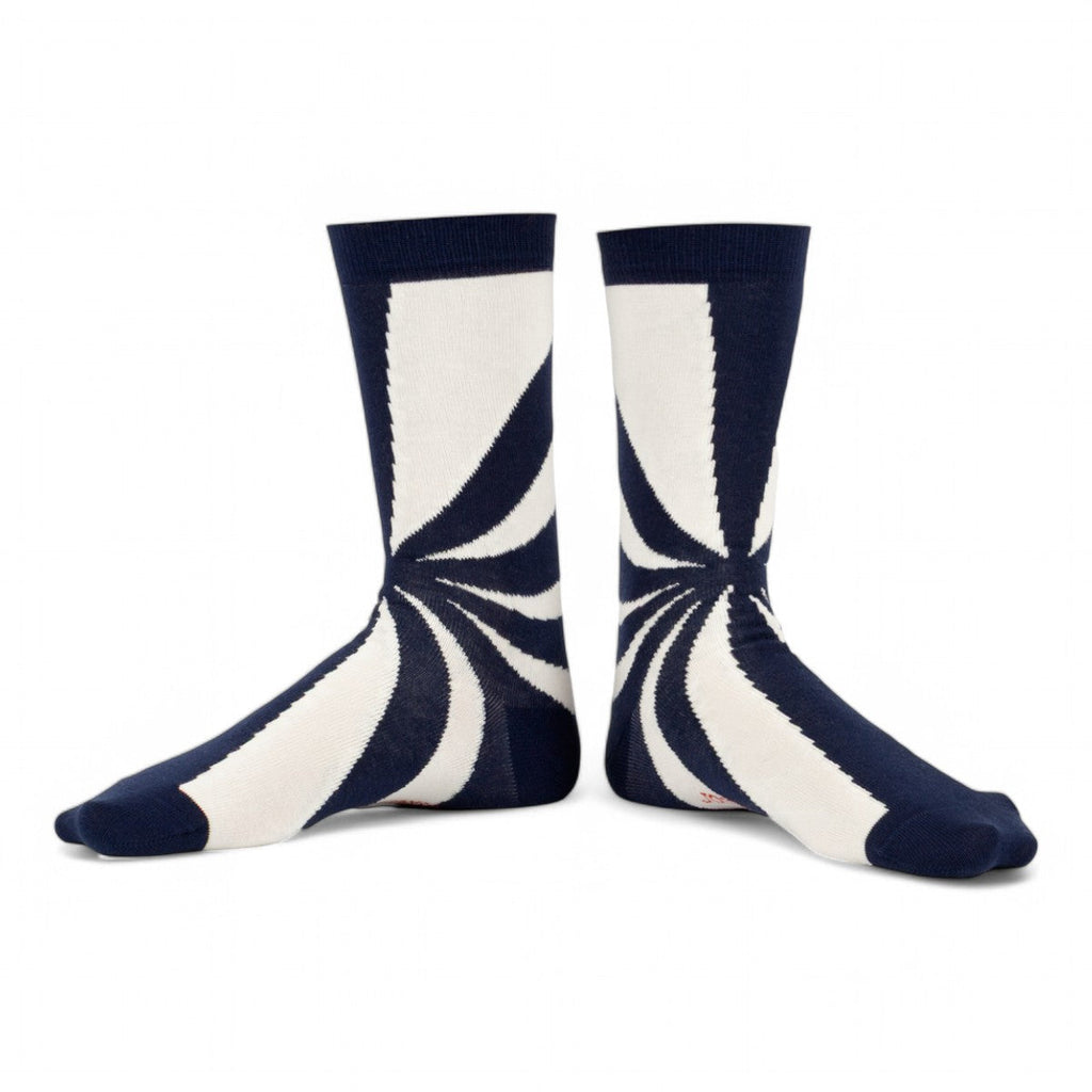 Chaussettes fantaisie J’EN CONNAIS UN RAYON Coton bio 1