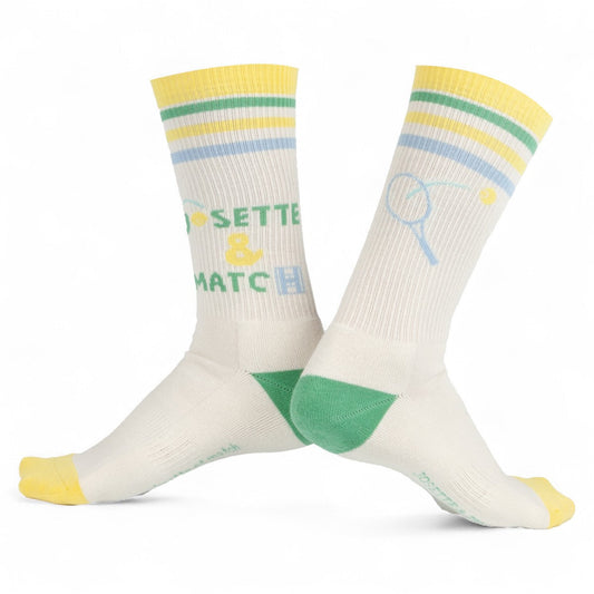 Chaussettes fantaisie JOSETTE ET MATCH Coton bio 1