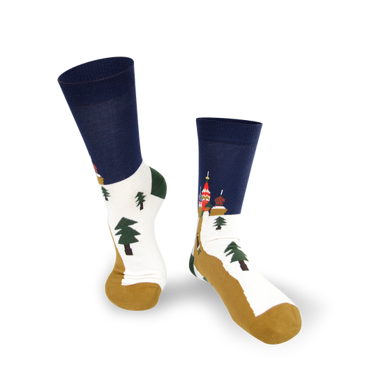 Chaussettes fantaisie JOSETTEGRAD Coton bio 1