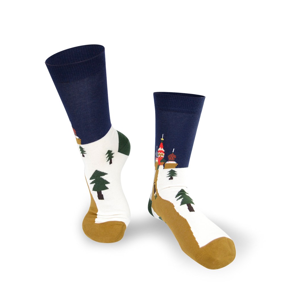 Chaussettes fantaisie JOSETTEGRAD Coton bio 1
