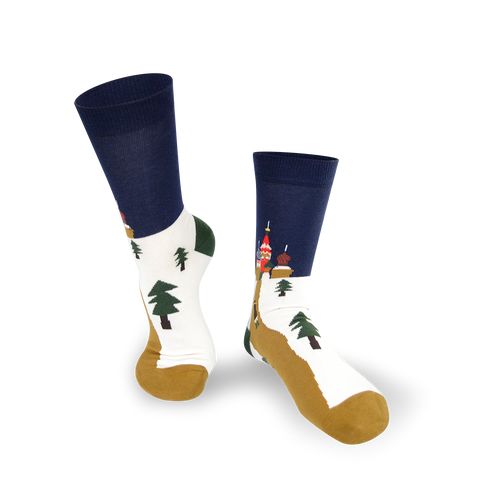 Chaussettes fantaisie JOSETTEGRAD Coton bio 1