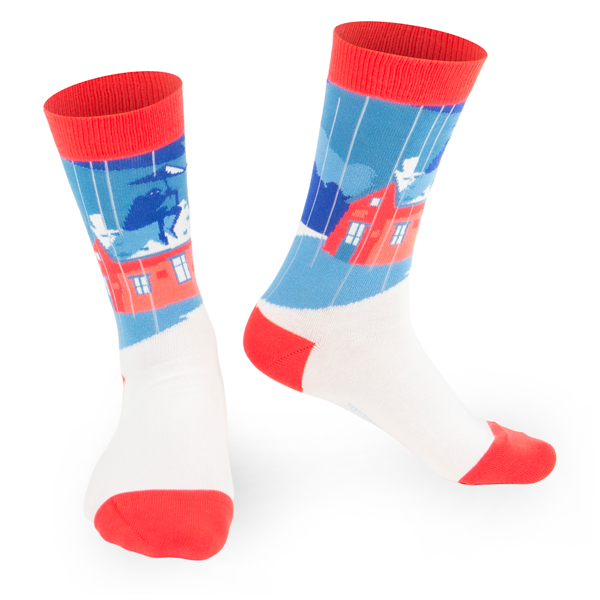 Chaussettes fantaisie JOTUUNS Coton bio 1