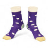 Chaussettes fantaisie JUS DE RAISIN SANS PÉPINS Coton bio 1