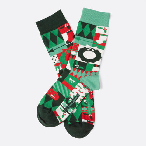 Chaussettes fantaisie LA FABRIQUE DE DECORATION Coton bio 1